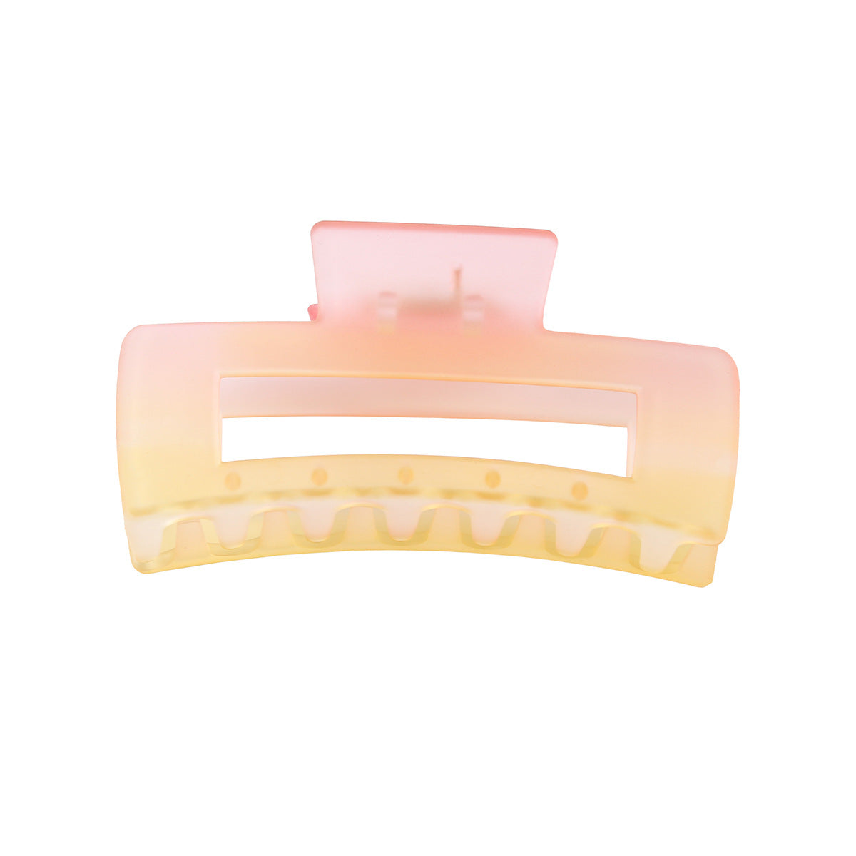 simple style gradient color plastic stoving varnish hair claws