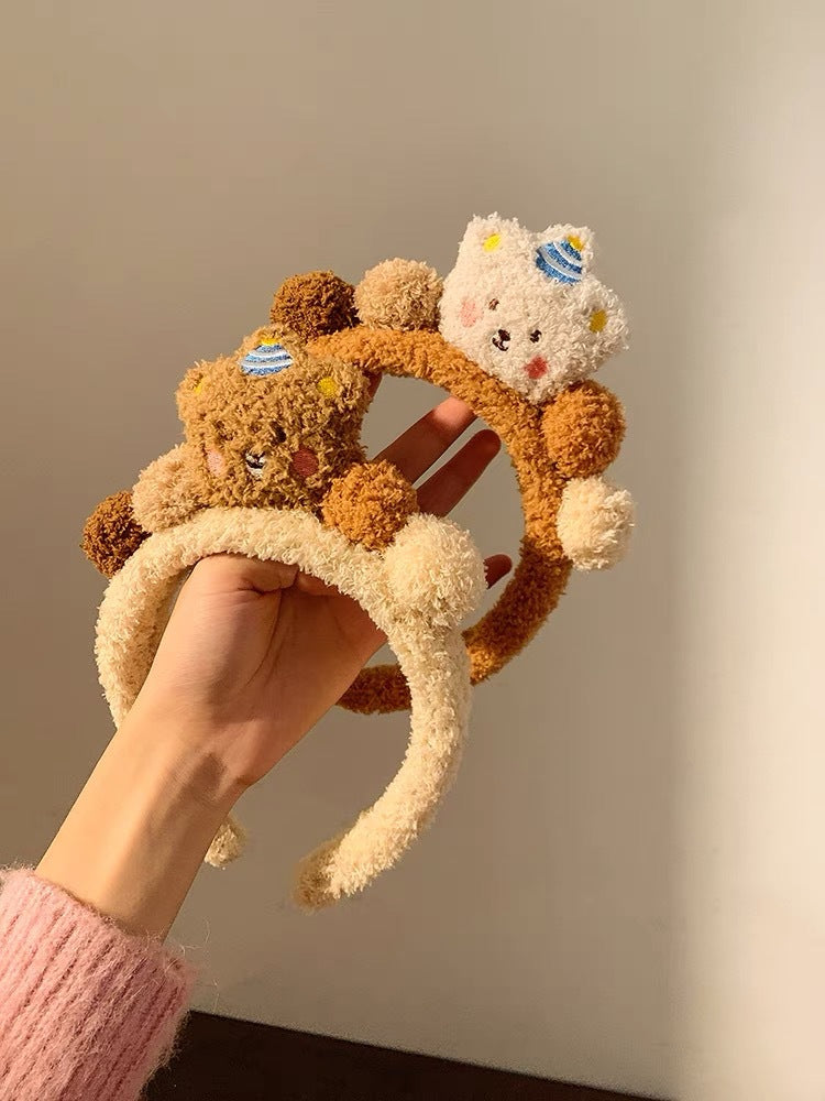 Women's Cute Sweet Bear Hair Band