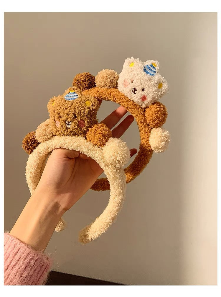 Women's Cute Sweet Bear Hair Band