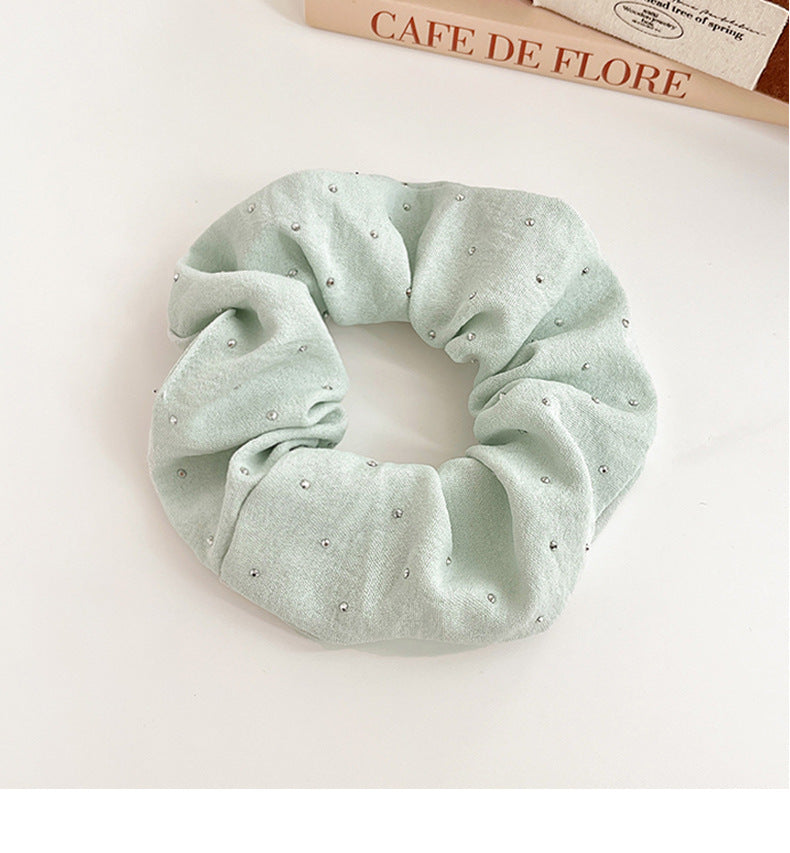 Women's Simple Style Classic Style Solid Color Pleated Hair Tie