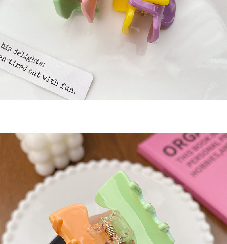 Women's IG Style Sweet Bow Knot Arylic Hair Claws