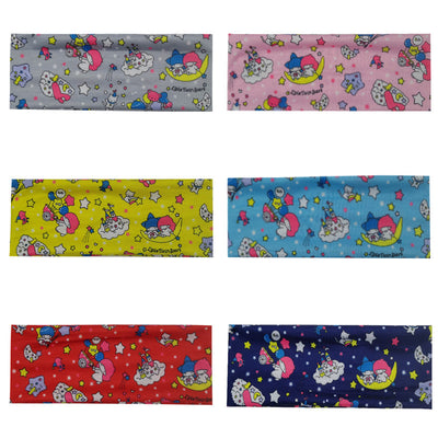 Women's Cartoon Style Cartoon Character Plaid Cloth Printing Hair Band