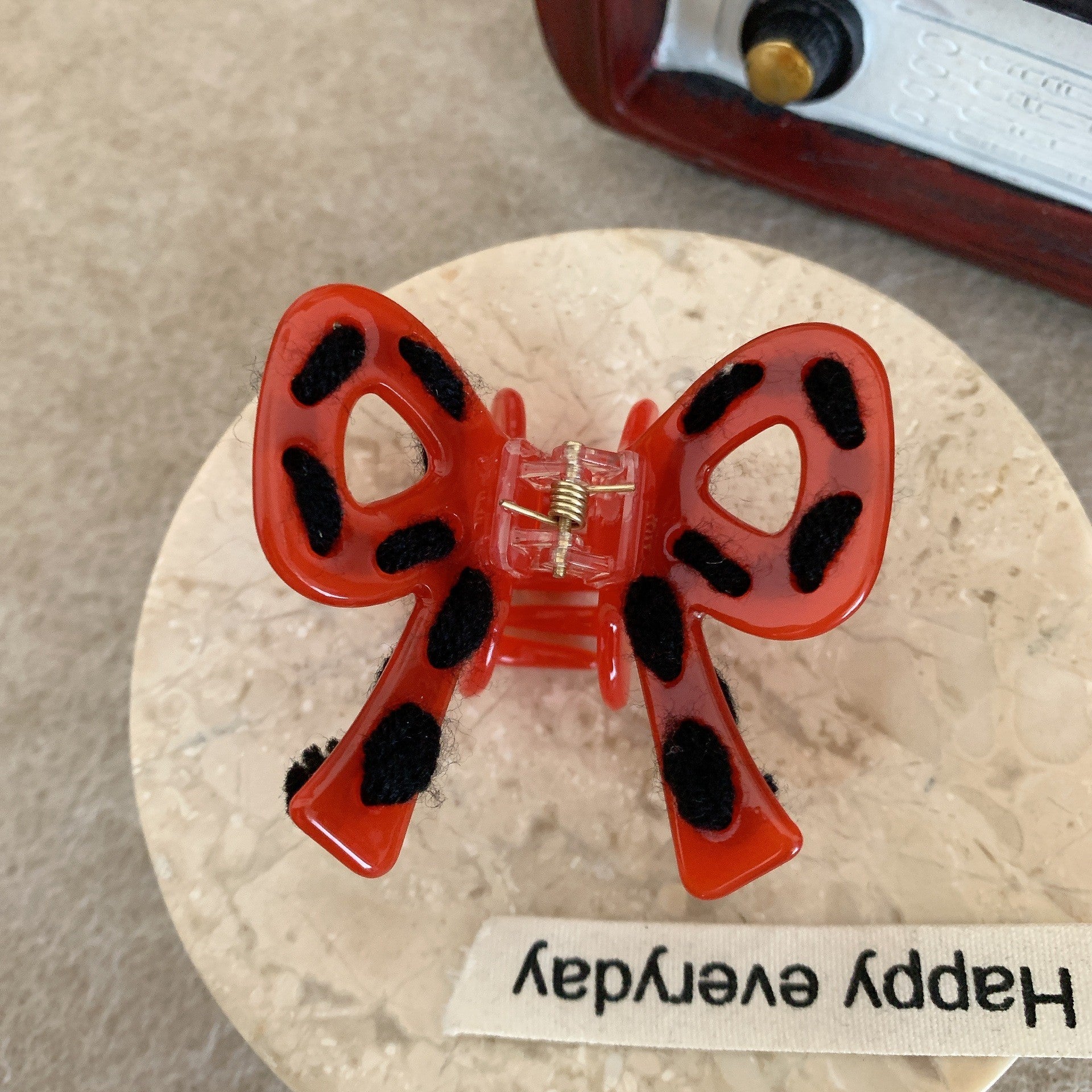 Women's Cute Sweet Bow Knot Acetic acid sheets Hair Claws