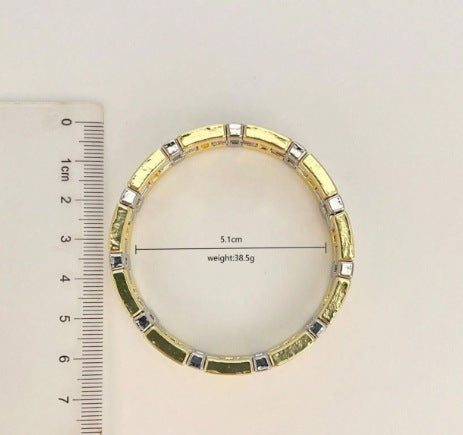 Copper Plating Geometric Bracelets