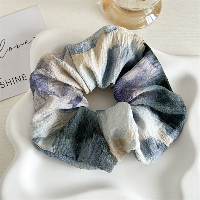 2024 New Yipin Champray Art High Elastic Sweet Hair Band Women's  Large Large Intestine Hair Band Head Accessories in Stock