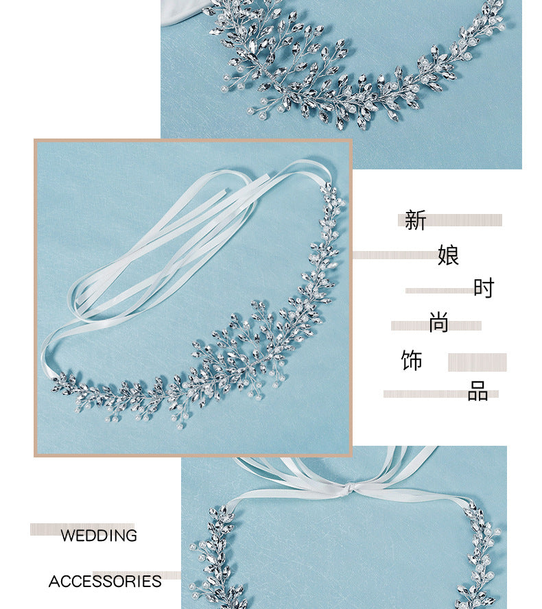 fashion handmade rhinestone headband