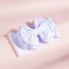 fashion children's solid color double-layer bowknot hairband