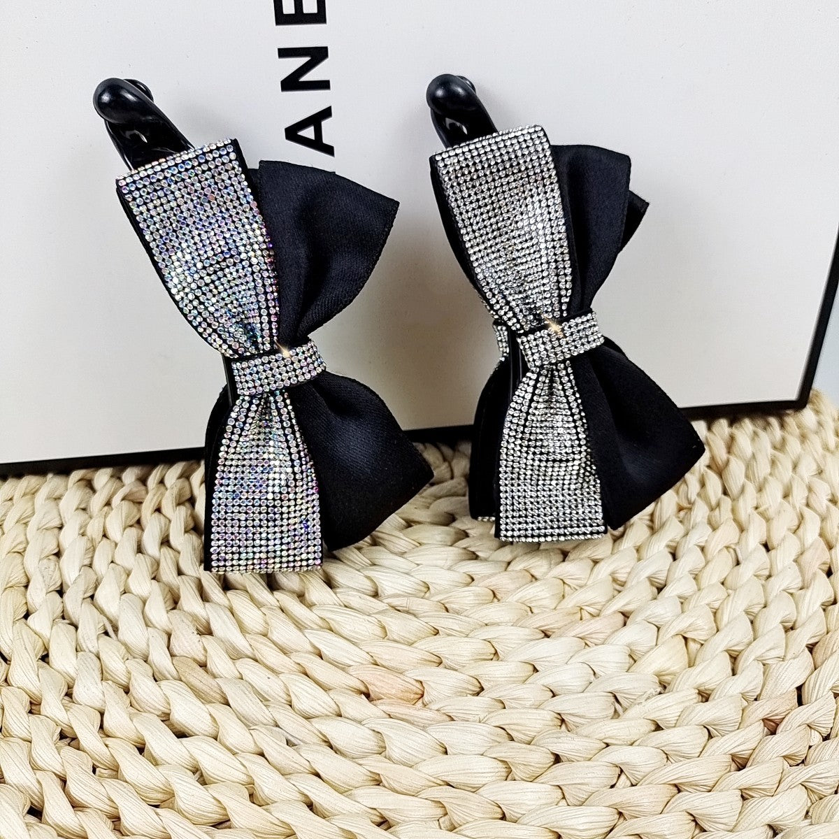 Women's Simple Style Classic Style Bow Knot Rhinestone Inlay Rhinestones Hair Clip