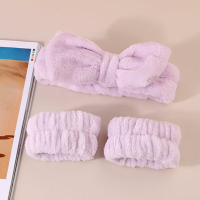 simple style bow knot cloth hair band