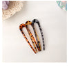 Women's Simple Style Classic Style U Shape Resin Hair Sticks