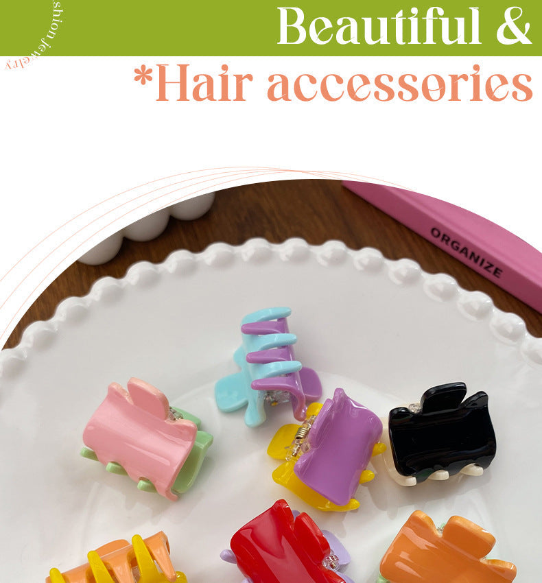 Women's IG Style Sweet Bow Knot Arylic Hair Claws