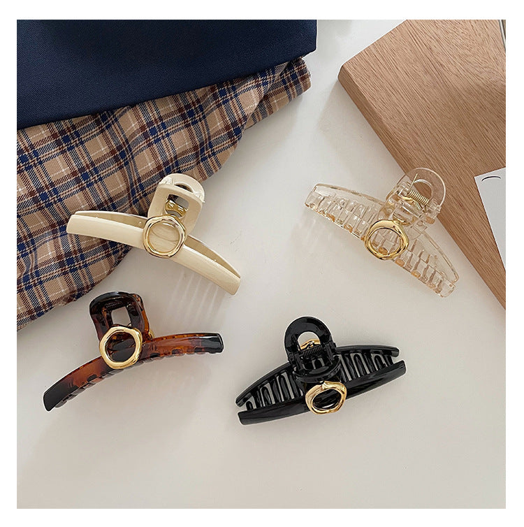 Women's IG Style Korean Style Geometric Plastic Hair Claws