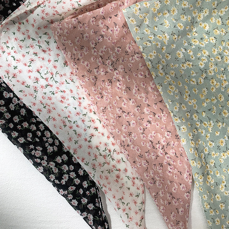 fashion elastic floral triangle scarf headband