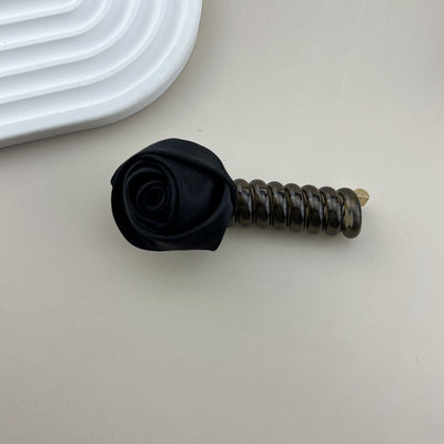 Women's Elegant Simple Style Rose Plastic Hair Tie