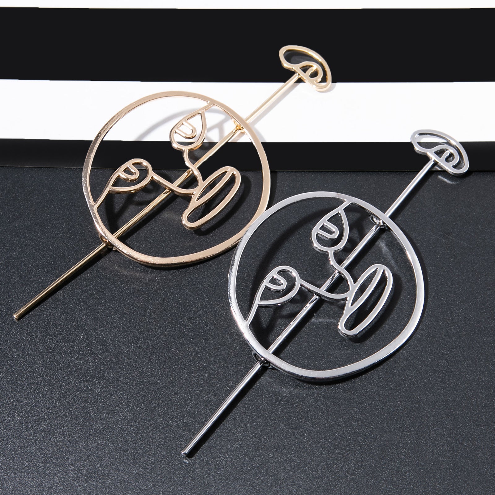Women's Casual Simple Style Geometric Metal Hairpin