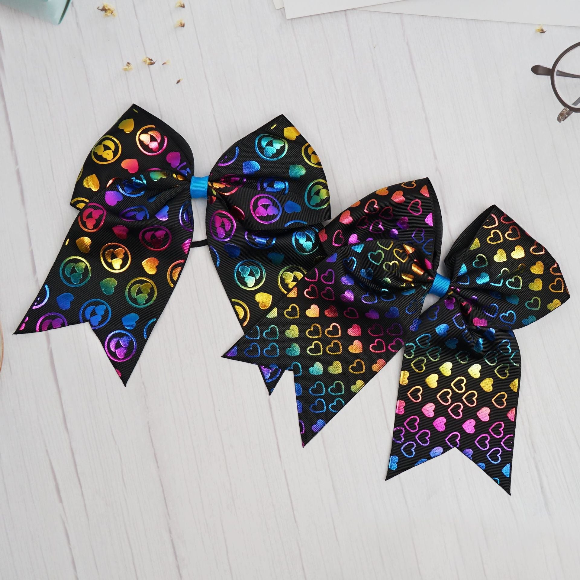 Girl'S Cute Pastoral Bow Knot Thread belt Hair Tie