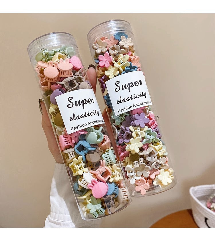 Women's Sweet Rabbit Heart Shape Arylic Hair Claws