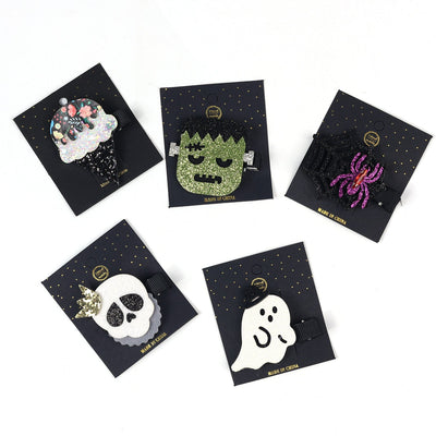 Halloween Cute Kid'S ghost Skull Hair Clip