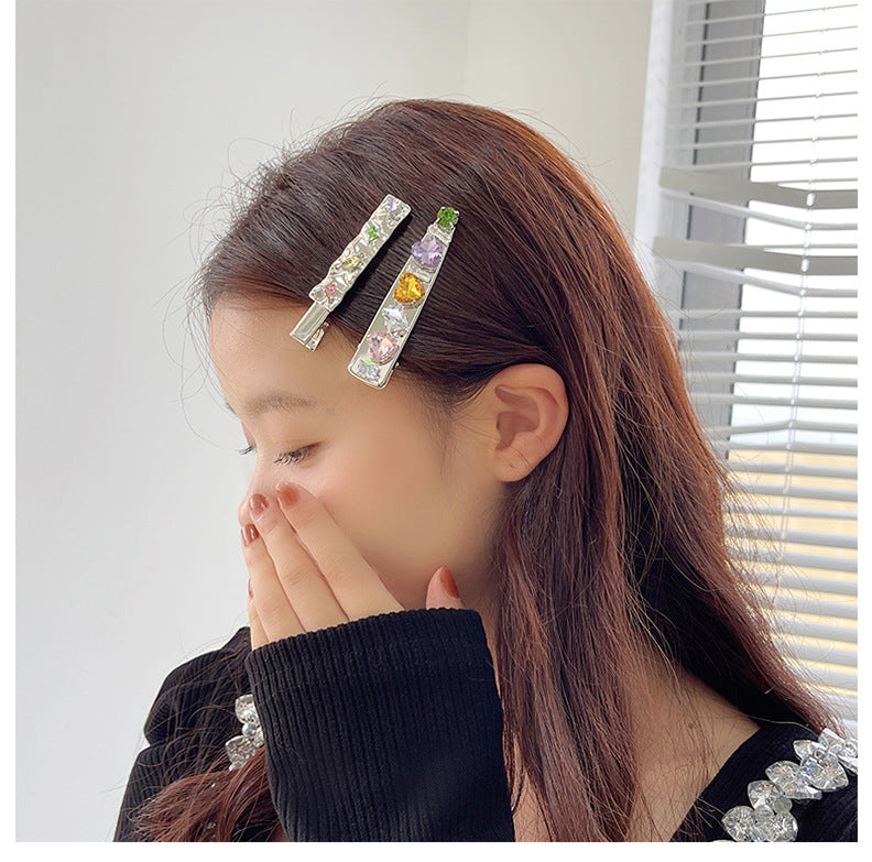 Women's IG Style Bow Knot Alloy Zircon Hair Clip