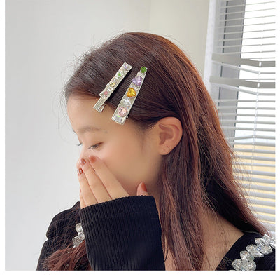 Women's IG Style Bow Knot Alloy Zircon Hair Clip