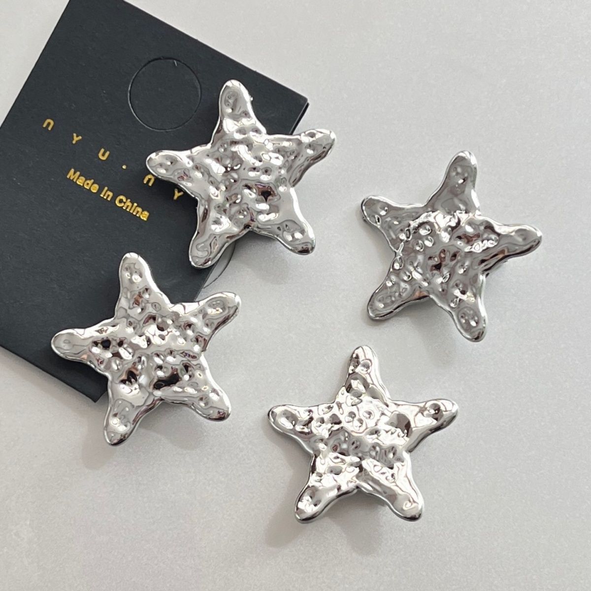 Unisex Casual Simple Style Star Arylic Hair Clip