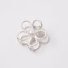 Women's Elegant Flower Alloy Plating Hair Claws