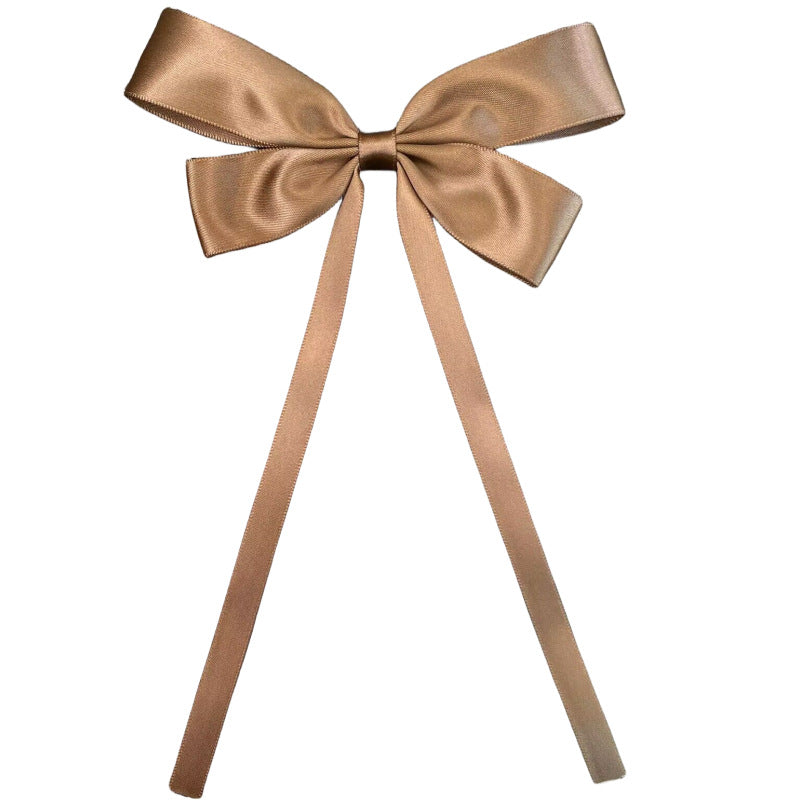 Women's Simple Style Bow Knot Cloth Handmade Hair Clip