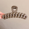 Cute love grab clip girl 2025 new popular high-end disc hair shark clip hairpin hair card headdress