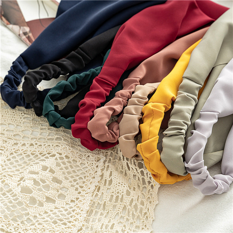 simple style geometric cloth hair band 1 piece