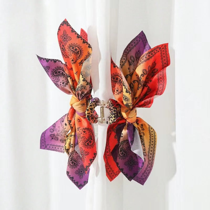 Women's Elegant Bow Knot Arylic Hair Claws