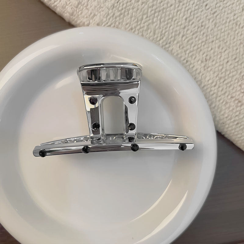 Women's Simple Style Geometric Metal Plating Hair Claws