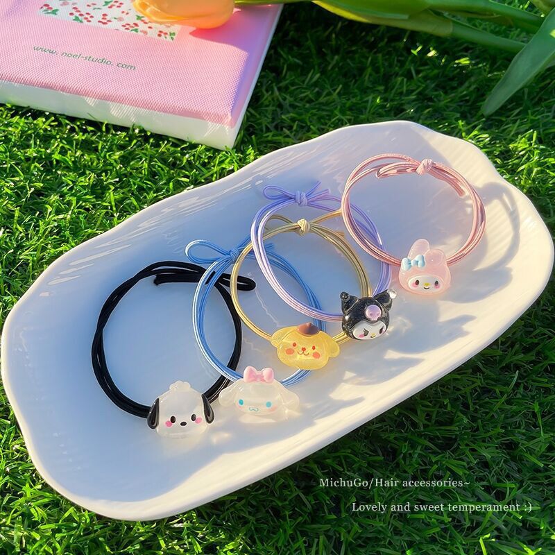 Women's Sweet Cartoon rubber band Hair Tie