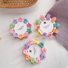 Kid'S Cute Solid Color Arylic Stoving Varnish Hair Claws