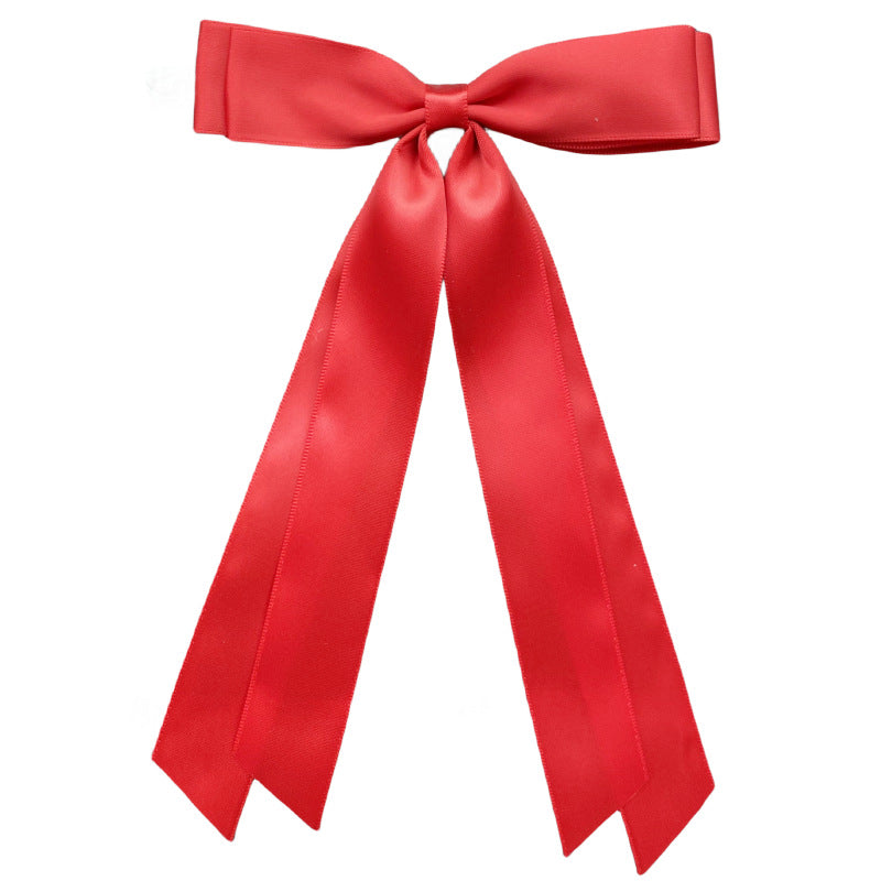 Kid'S Simple Style Bow Knot Polyester Hair Clip