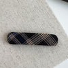Women's IG Style Korean Style Plaid Cloth Hair Clip