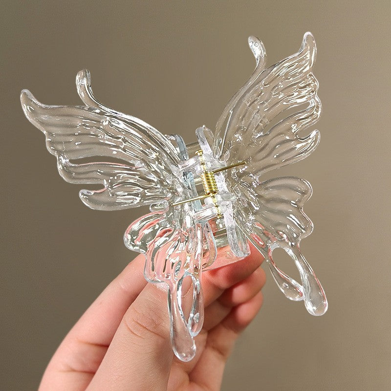 Women's IG Style Korean Style Butterfly Arylic Plating Hair Clip Hair Claws
