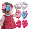 Girl'S Sweet Bow Knot Cloth Woven Belt Hair Clip