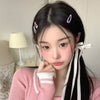 Women's Sweet Simple Style Bow Knot Cloth Bowknot Hair Clip