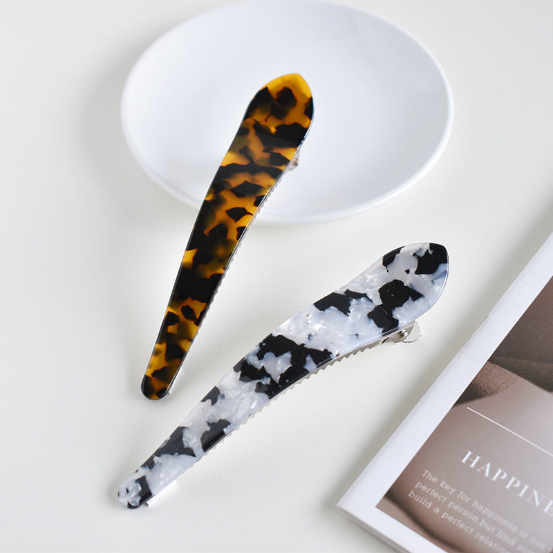 Women's Simple Style Classic Style Color Block Acetic acid sheets Handmade Hair Clip