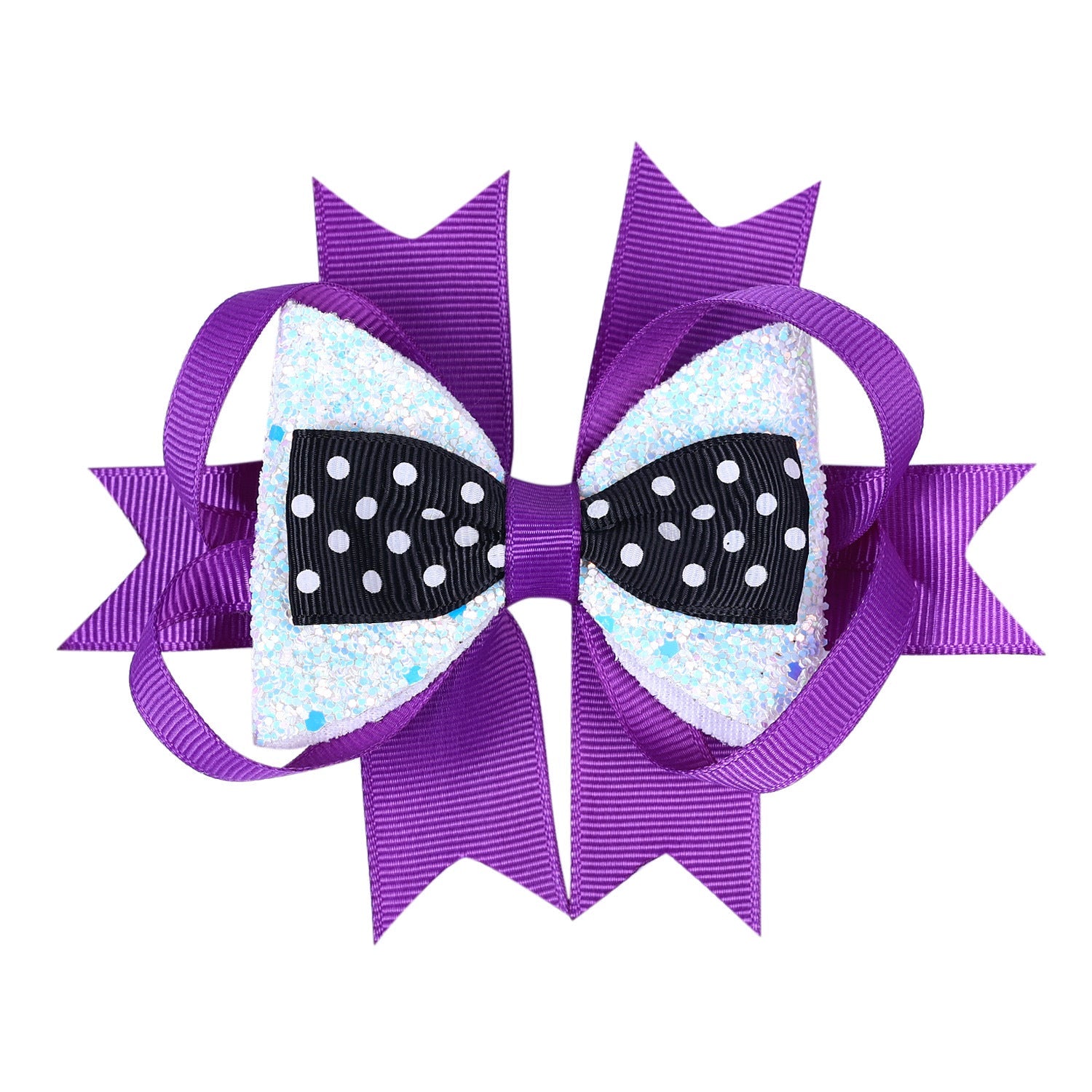 Halloween Funny Kid'S Bow Knot Threaded braid Hair Clip