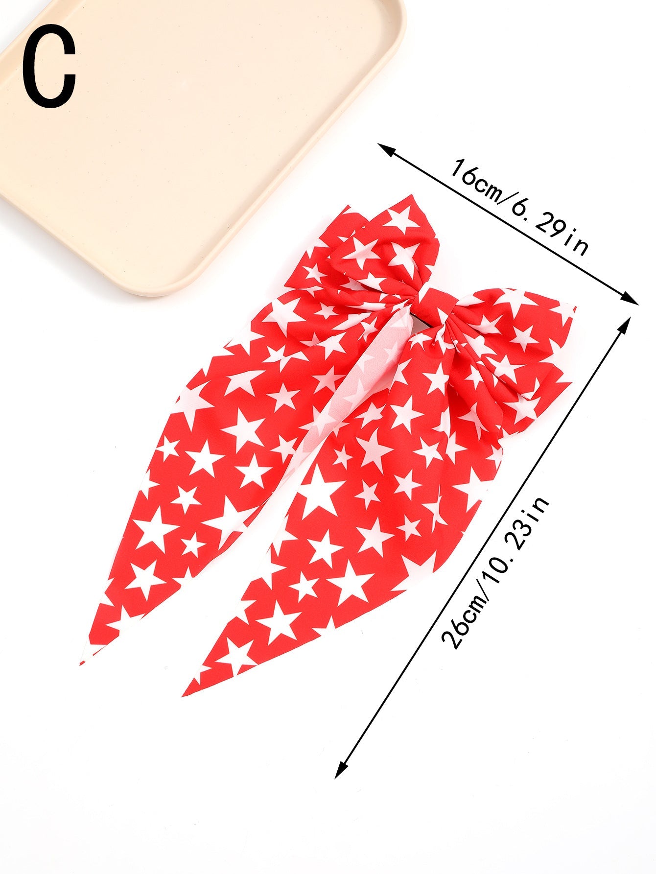 Women's Simple Style Classic Style American Flag Cloth Hair Clip