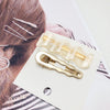 Women's Simple Style Classic Style Solid Color Alloy Plastic Tassel Hair Clip