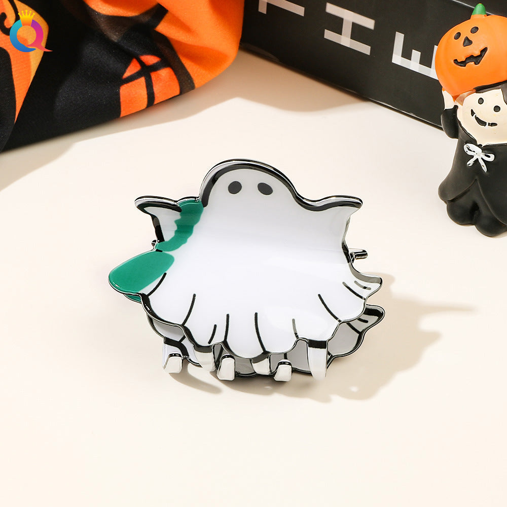 Women's Cute ghost Arylic Hair Claws