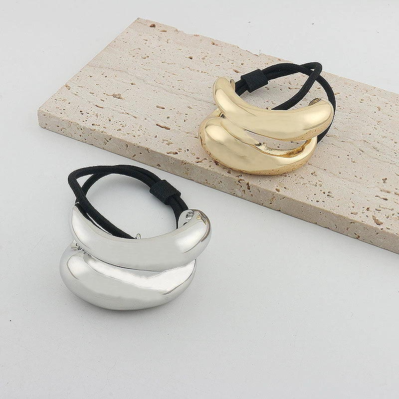 Women's Simple Style Classic Style Color Block Alloy Plating Hair Clip Hair Tie