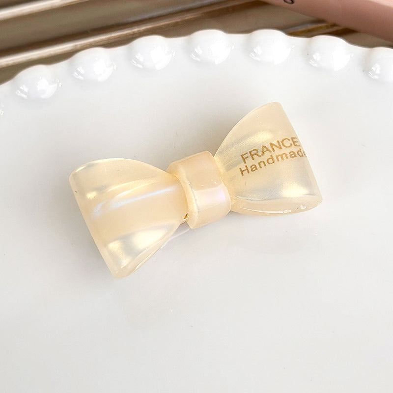 Women's Sweet Simple Style Bow Knot Acetic acid sheets Hair Clip Hair Claws
