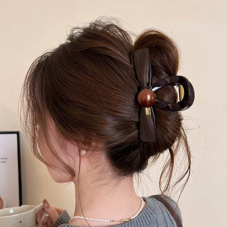 Korean bow Hair Clips