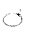 Romantic Heart Shape Titanium Steel Cuban Link Chain Curb Chain cable chain Bracelets In Bulk