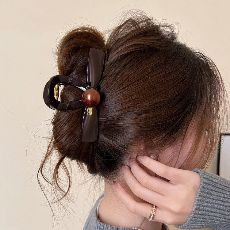 Korean bow Hair Clips