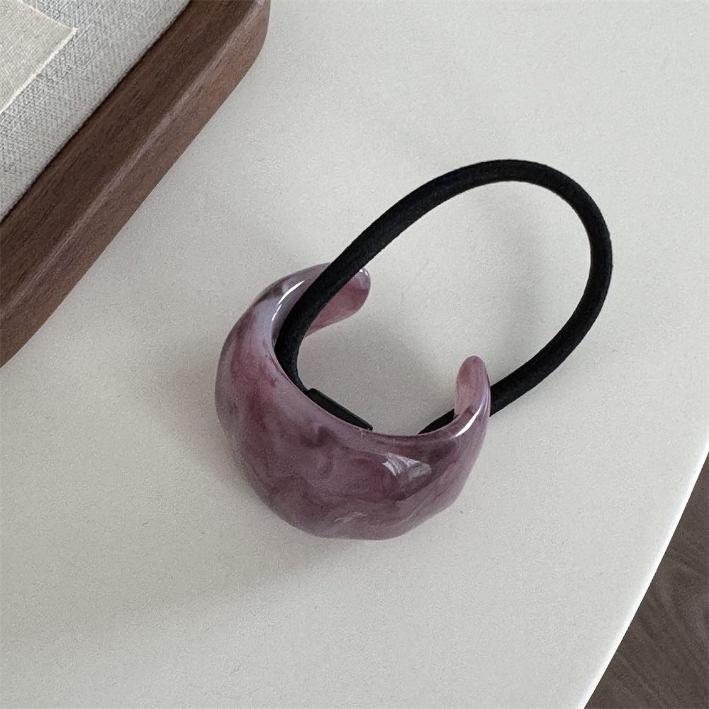 Women's Simple Style Geometric Plastic Resin Hair Tie