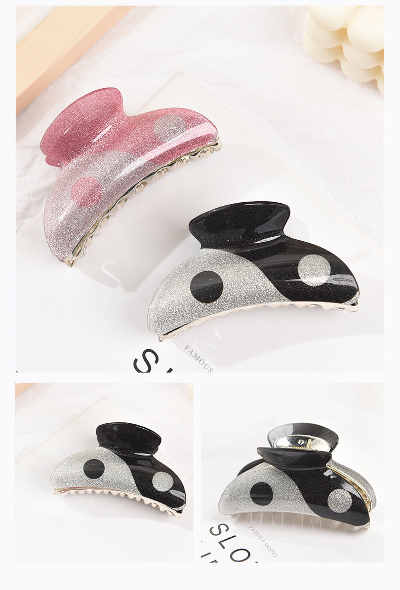 Women's Chinoiserie Gossip Arylic Hair Claws